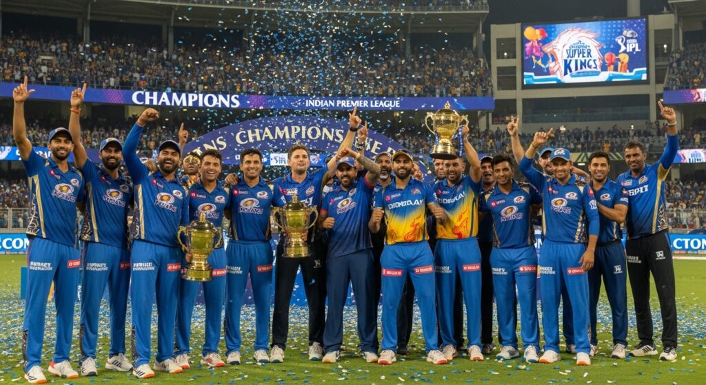 Most successful IPL teams celebration