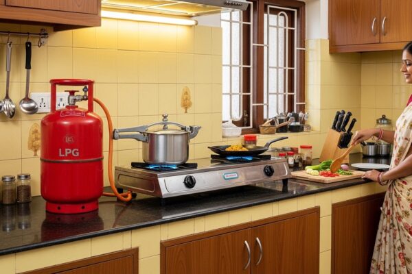 LPG cylinder price India vs Pakistan India kitchen