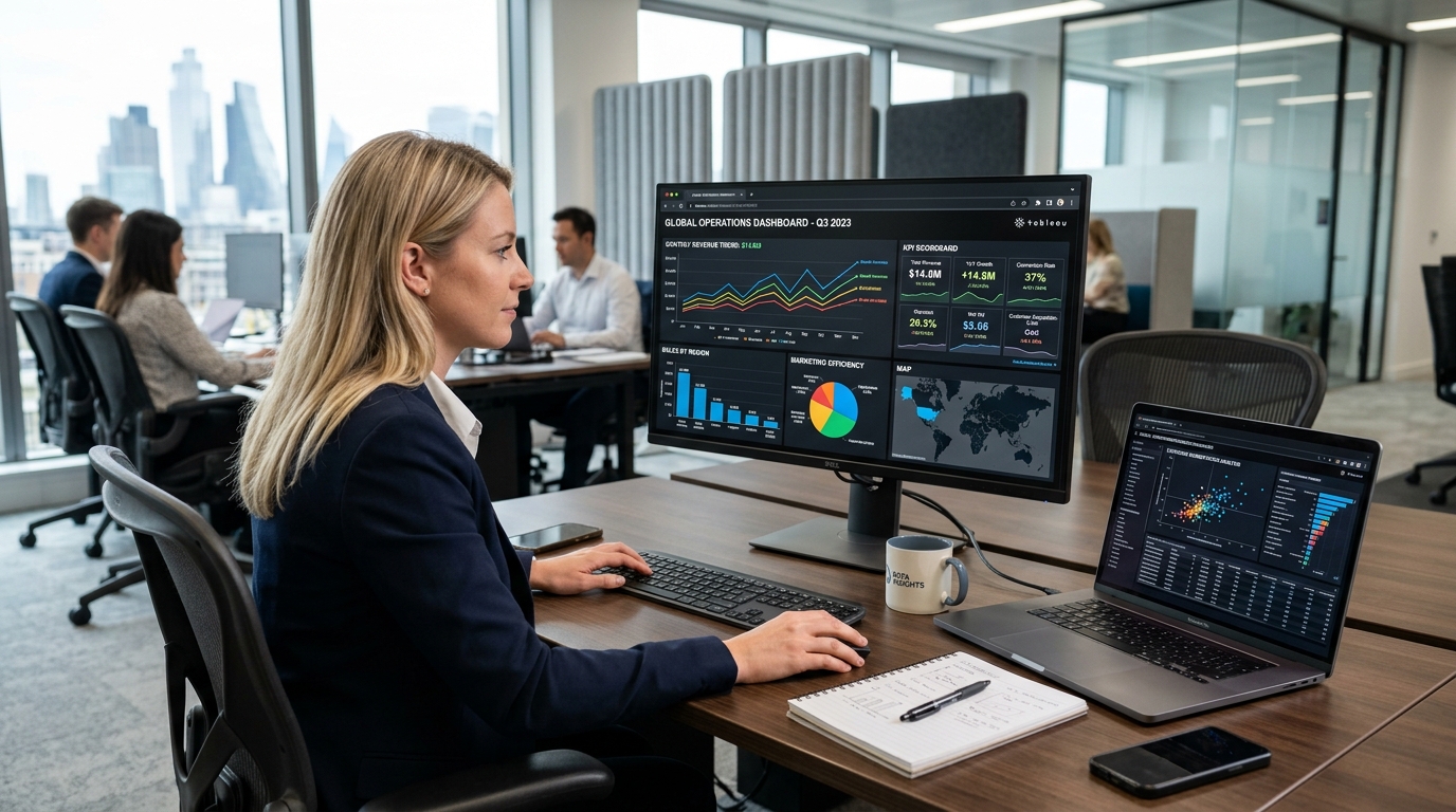 Data Analyst dashboard and analytics reports